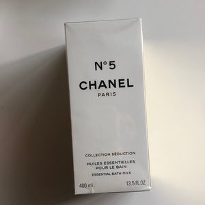 BNIB rare Chanel No 5 Collection Seduction essential bath oils 400 ml